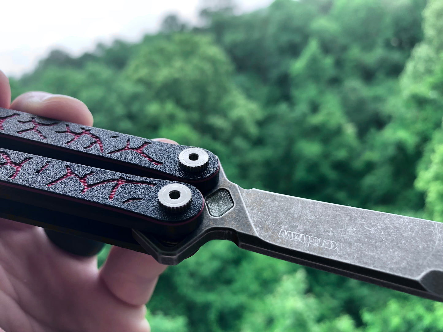 Tang Inlays for Kershaw Lucha