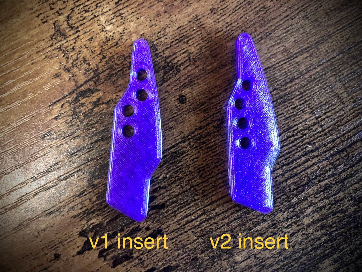 Improve the balance of your Maxace Serpent Striker v3 and Maxace Phantom balisong trainer with tungsten-weighted trainer blade inserts and extension spacers with jimping.