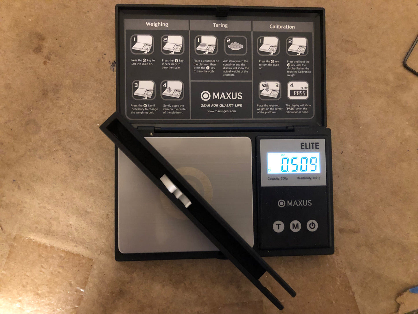 Jimpy TUX CM handle weight