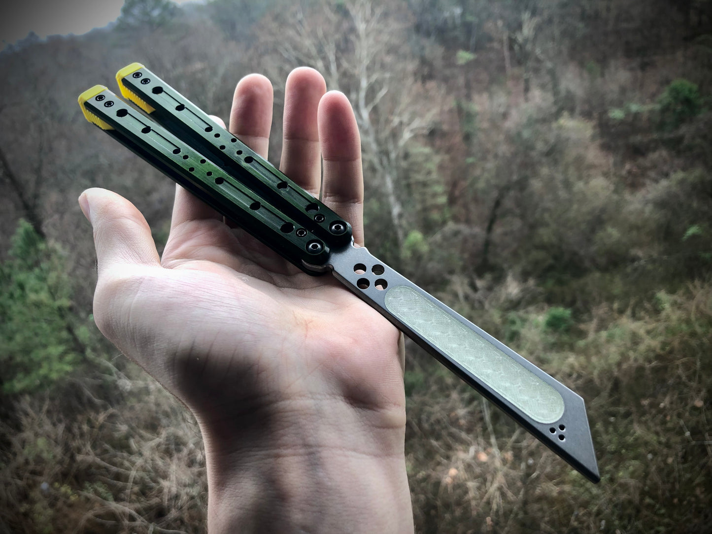 Cracked a Biteblades Titan Spacer and need a replacement? No problem: these extra-durable Zippy spacers for the Biteblates Titan balisong trainer improve the balance and offer a more traditional length.