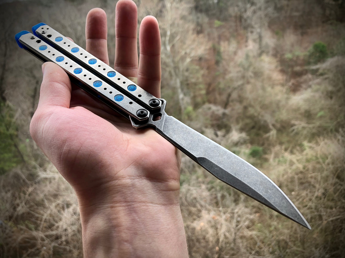 Improve the balance of your Kershaw Lucha balisong for flipping with Zippy mods: extension spacers with Jimping for the Kershaw Lucha and Flytanium Lucha, and the ZippyLucha handle mod with the high-performance Zippy bearing system.