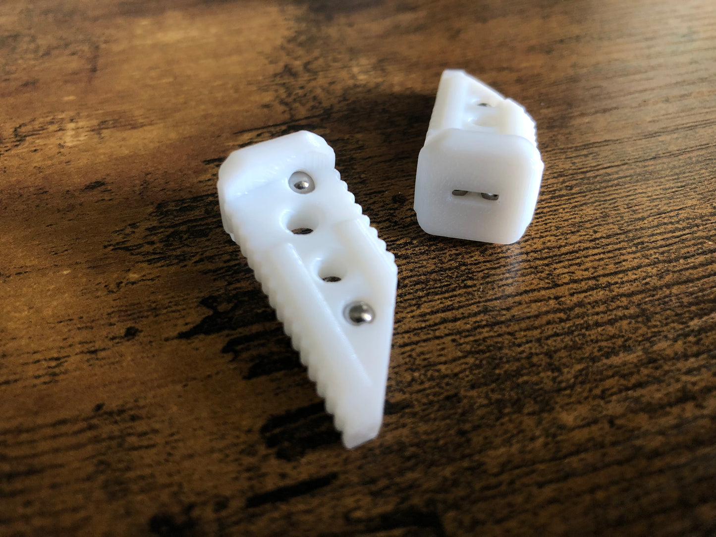 Adjust the balance, extend the handles, and add grip to your LDY balisong Cygnus and Orion flippers with Zippy extension spacers and handle inlays.