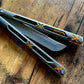 Designed and manufactured by Zippy, these are the OEM spacers and inlays included with each Bxndxge Stitch v2 balisong. This listing allows you to customize your Bxndxge Stitch v2 and Stitch-R with different colors. These mods are made in-house from a rubbery, shatter-proof polyurethane.