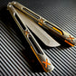 Designed and manufactured by Zippy, these are the OEM spacers and inlays included with each Bxndxge Stitch v2 balisong. This listing allows you to customize your Bxndxge Stitch v2 and Stitch-R with different colors. These mods are made in-house from a rubbery, shatter-proof polyurethane.