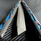 These cosmetic Zippy handle inlays are designed for the Maranza Zika butterfly knife and add a pop of color without changing the balance. The Maranza Zika balisong is a collaboration between AcidWRX and Ceroni Knives, and now it has aftermarket support from Zippy.