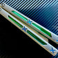 Designed and manufactured by Zippy, these are the OEM spacers and inlays included with each Bxndxge Stitch-R balisong. This listing allows you to customize your Bxndxge Stitch-r with different colors. These mods are made in-house from a rubbery, shatter-proof polyurethane.