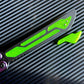 These Zippy spacers and blade inserts designed for the Nabalis Impulse butterfly knife trainer are made from a shatter-proof polyurethane. The spacers extend and protect the handles, feature positive jimping, and enable adjustable balance with up to 3x removable tungsten weights per spacer. The blade inserts increase momentum and enable you to adjust the balance with the optional tungsten-weighted tip insert.
