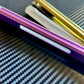 Silence the ring of your MachineWise Sasori, Prysma v1, Prysma Pro, and SlifT v2 balisongs with these shatter-proof Speed Channel inlays.
