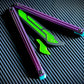 These Zippy spacers and blade inserts designed for the Nabalis Impulse butterfly knife trainer are made from a shatter-proof polyurethane. The spacers extend and protect the handles, feature positive jimping, and enable adjustable balance with up to 3x removable tungsten weights per spacer. The blade inserts increase momentum and enable you to adjust the balance with the optional tungsten-weighted tip insert.