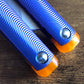 These Zippy spacers designed for the MachineWise Sasori and Tottori Balisongs are made in-house from a shatter-proof polyurethane. The spacers offer adjustable balance with removable tungsten weights and are available in both Flush Spacers and Extensions. The Extension spacers add length and protect your handles from drops. 