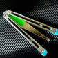 Designed and manufactured by Zippy, these are the stock spacers included with each Remshi Shino butterfly knife trainer. This listing allows you to customize your Remshi Shino with different spacer lengths and colors. These spacers are made in-house from a rubbery, shatter-proof polyurethane. They add grip and enable you to adjust the balance of your Shino. Choose from the stock OEM 5.75" Extension Spacers, or make your Shino shorter with either 5.69" Extensions or Flush Spacers.