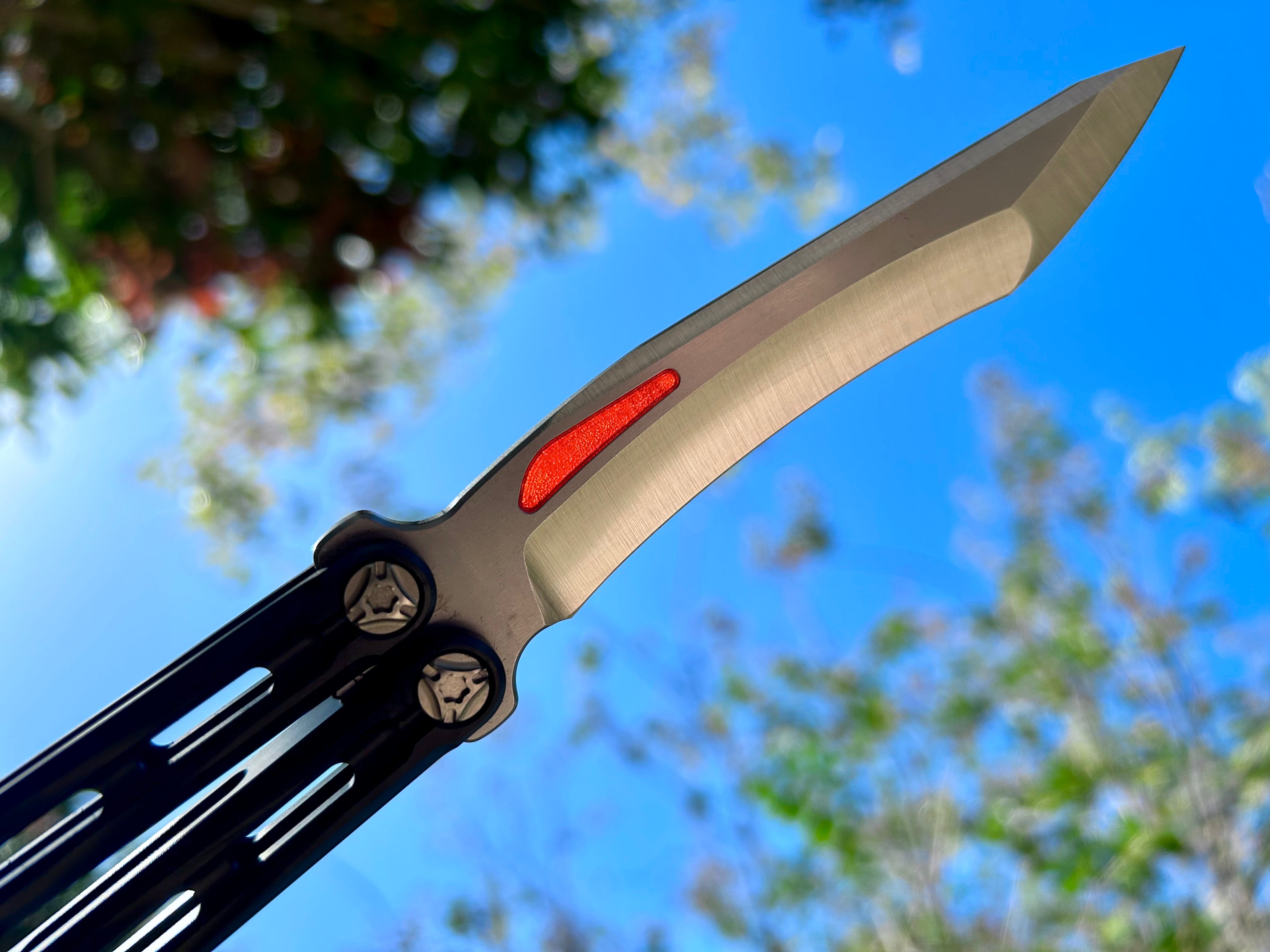 Blade Inlays for Jewell Knives / Clarke Custom Lyra – Zippy Balisong LLC