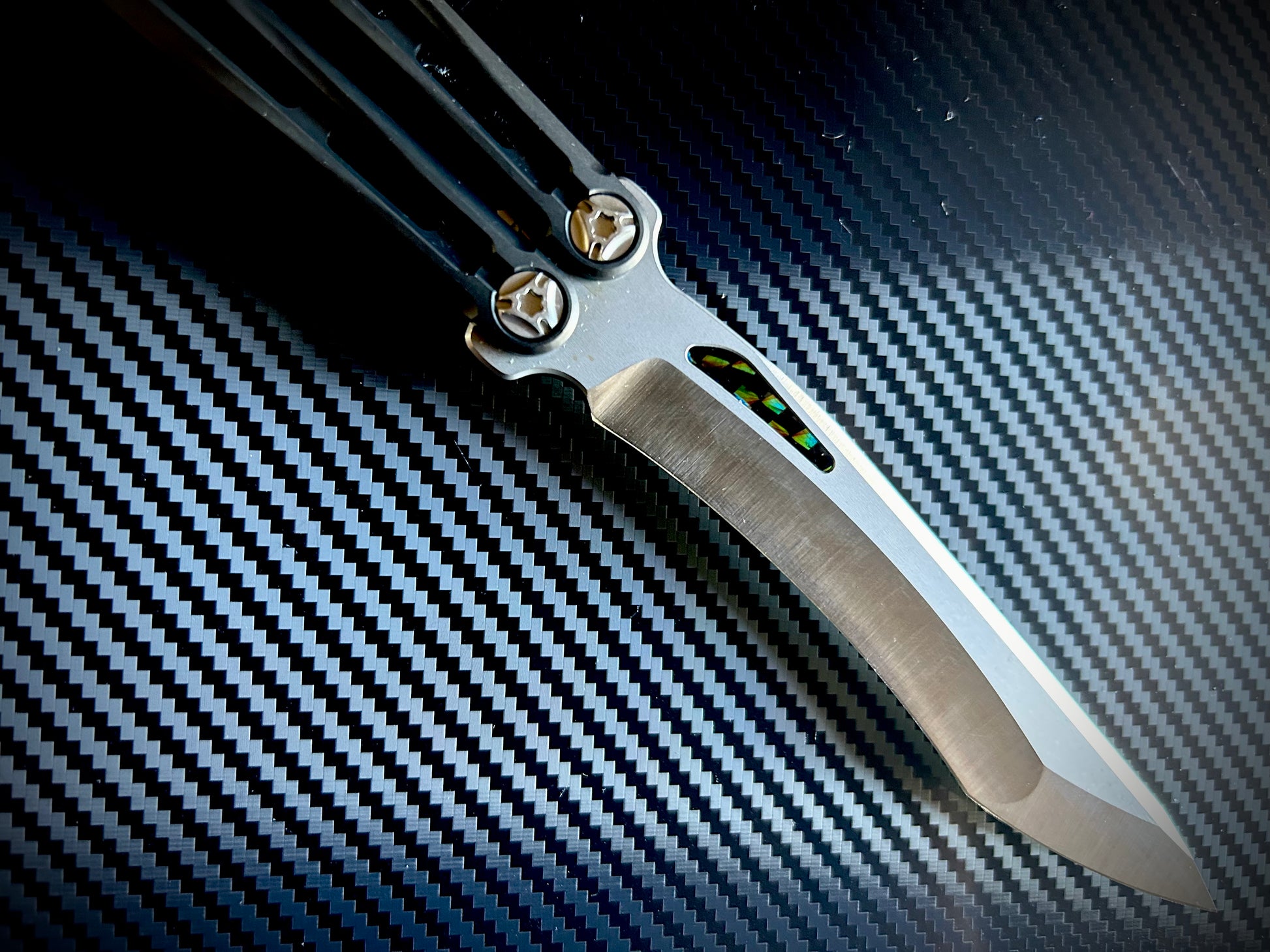 Custom Razorblade Insert Blade Inlays for Jewell Knives / Clarke Custom Lyra – Zippy Balisong LLC