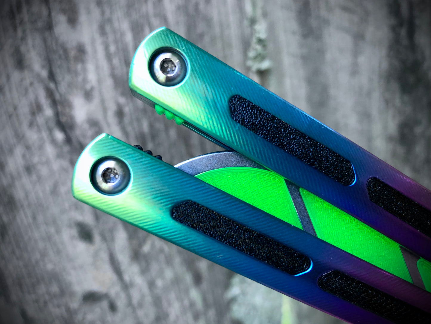 Jimping Mod & Handle Inlays for Squid Industries Tsunami – Zippy ...