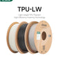 eSUN TPU-LW, 0.75KG Spool, variable durometer 93A-77A, Foaming TPU 1.75mm 3D Printer Filament