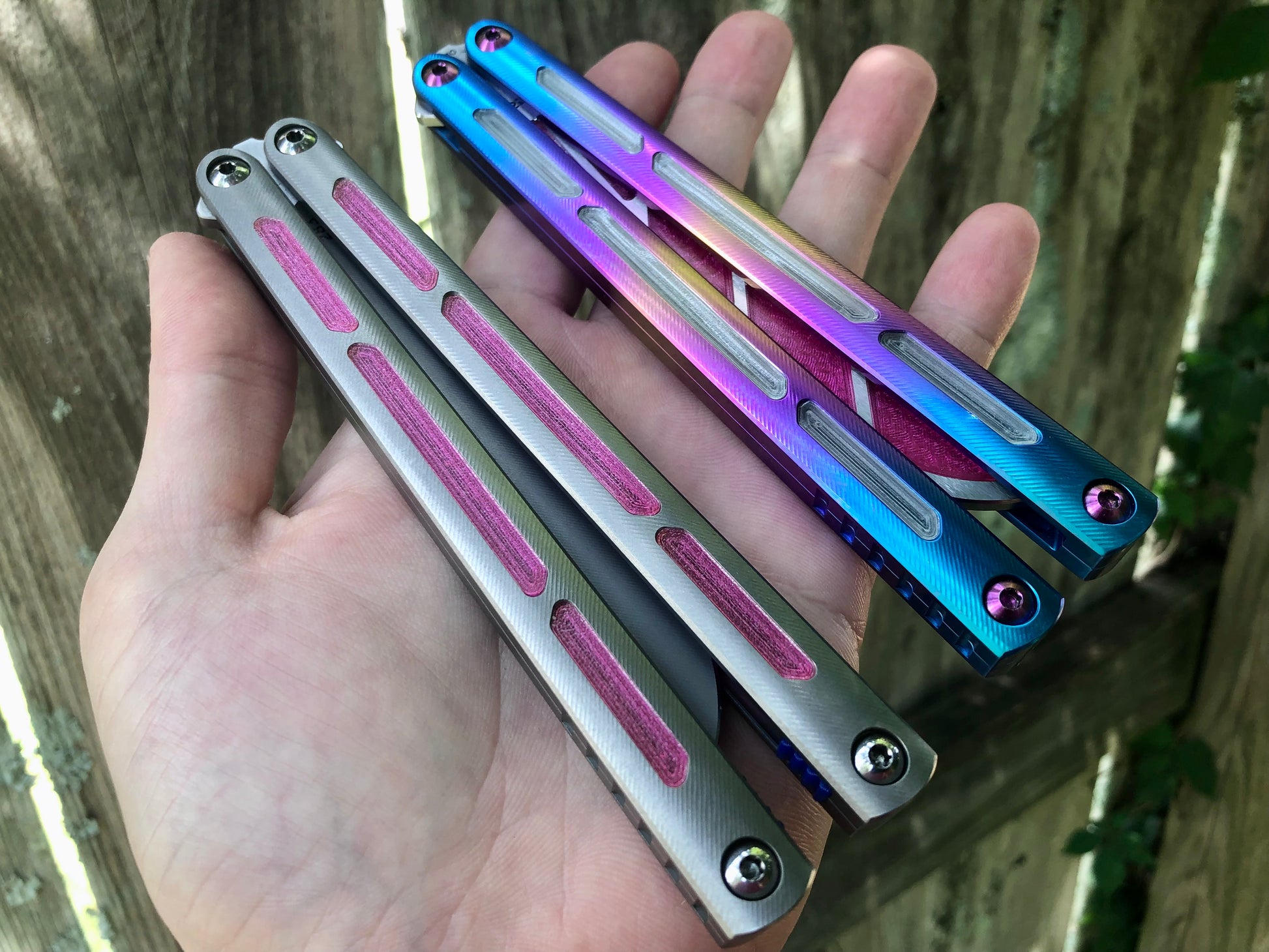 Handle Inlays for Squid Industries Tsunami – Zippy Balisong LLC