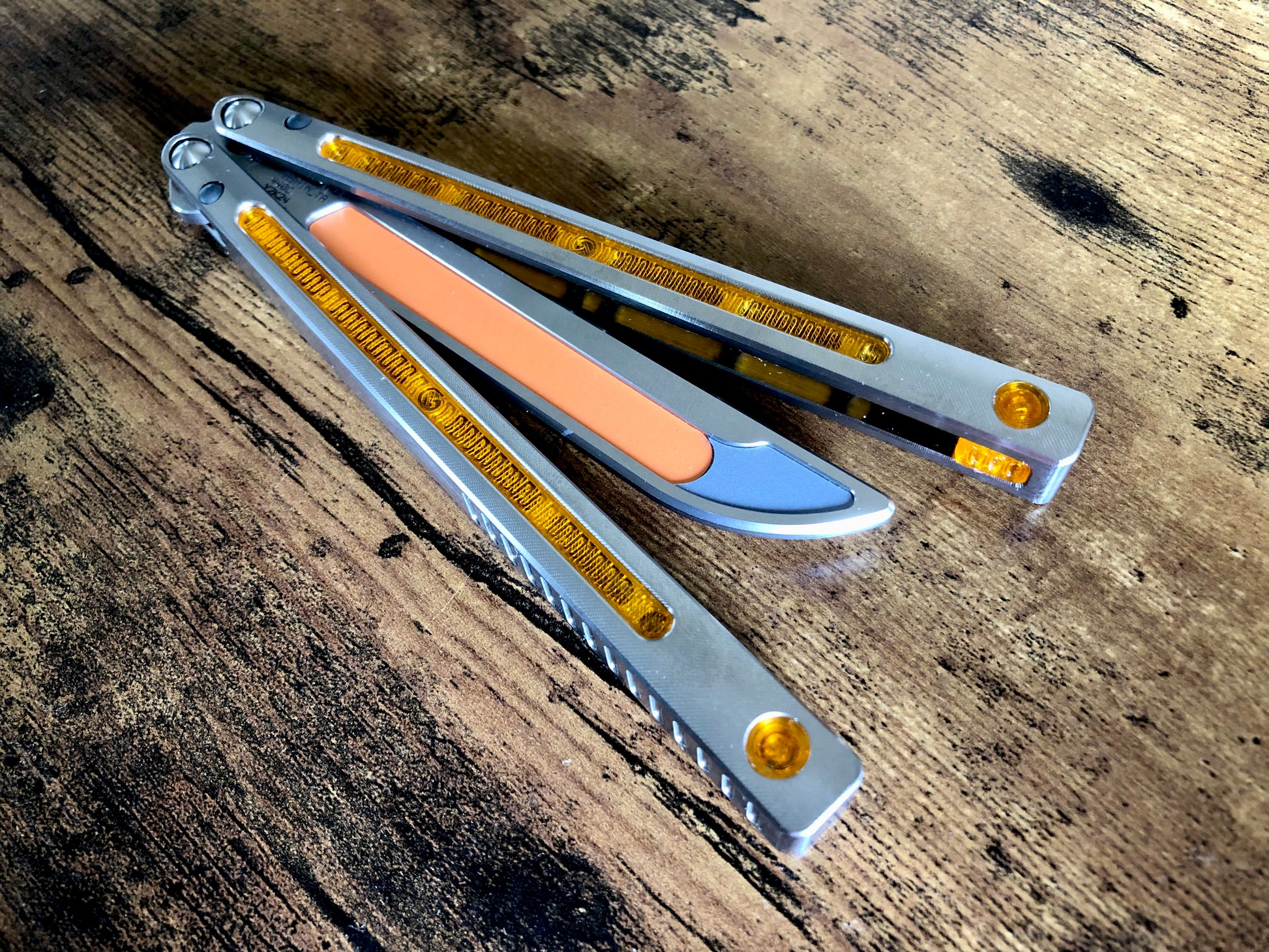 Jimpy Sentinel Spacers & Inlays for Jimpy Mashin – Zippy Balisong LLC