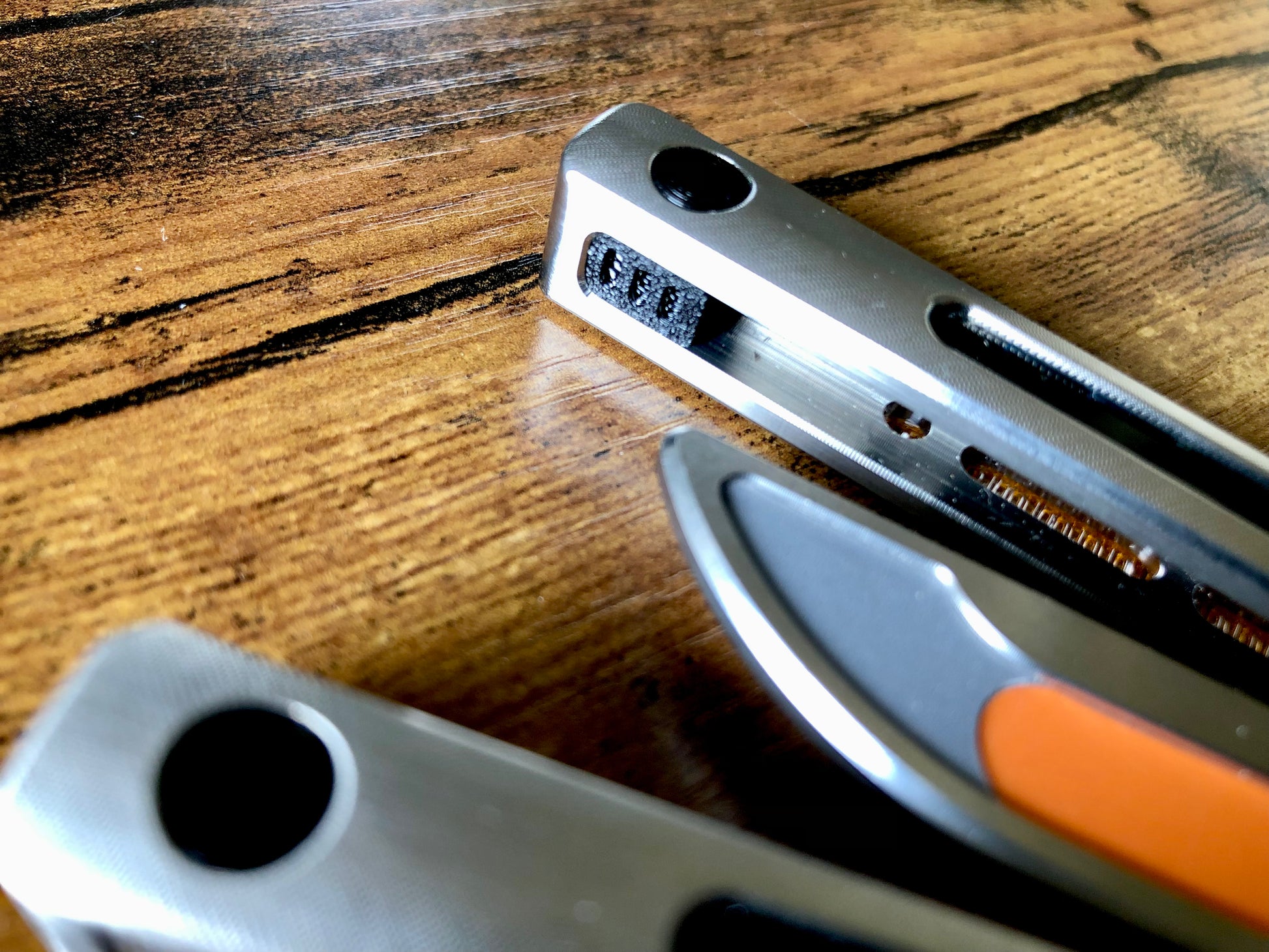 Jimpy Sentinel Spacers & Inlays for Jimpy Mashin – Zippy Balisong LLC