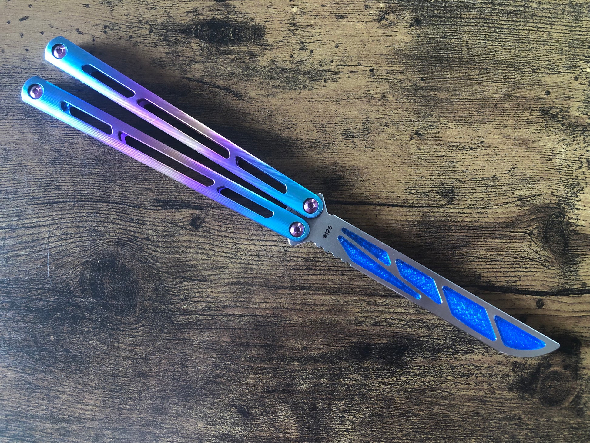 Trainer Butterfly Knives Illegal  Balisong Trainer Butterfly Knife -  Trainer - Aliexpress