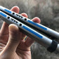Polyurethane handle inlays for the Jimpy Designs Sentinel balisong to modify grip, deepen sound, and add a pop of color.