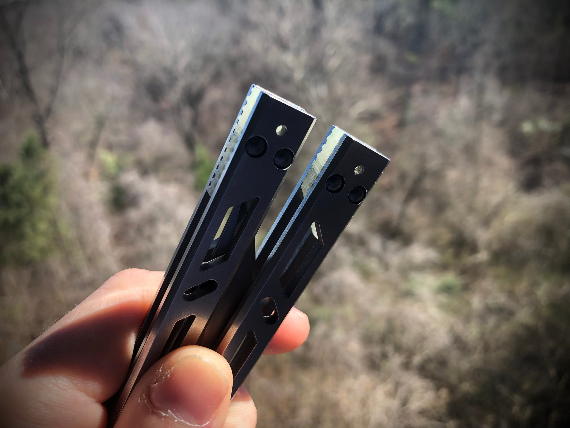 BRS=- Barebones Balisong - Bladerunners Systems