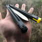 Handle inlays to modify the grip of the Jimpy Sentinel balisong, and re-handles for the Jimpy Designs Tux CM balisong trainer with the renowned Zippy Shutter Tux mod.