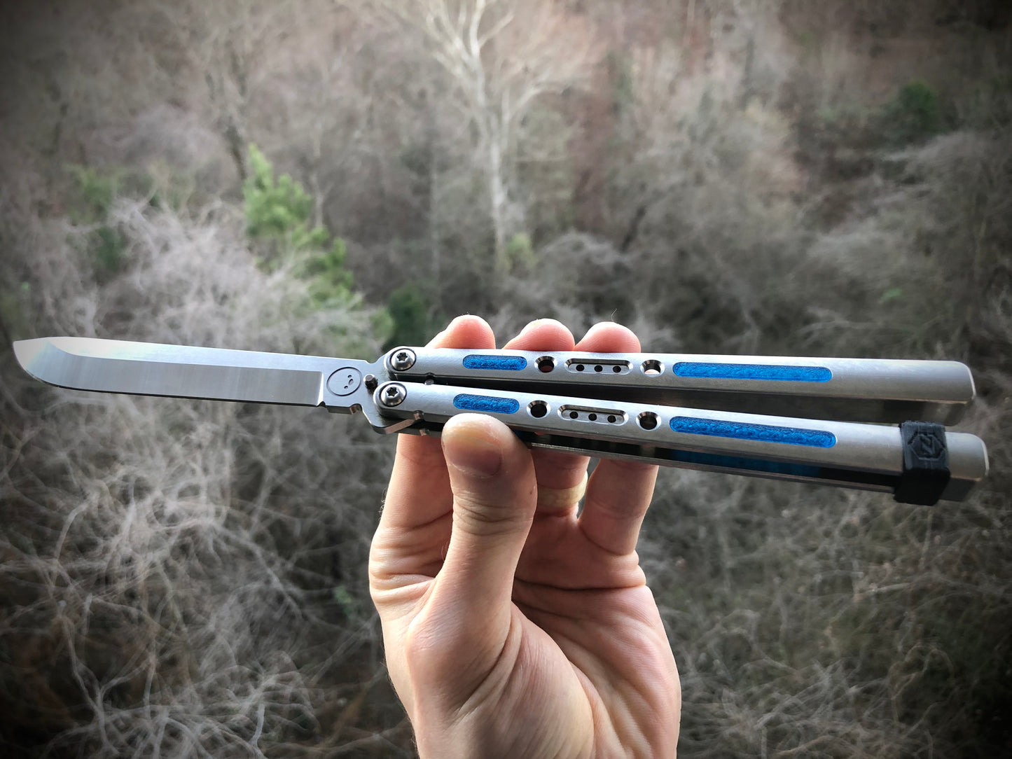 Polyurethane handle inlays for the Jimpy Designs Sentinel balisong to modify grip, deepen sound, and add a pop of color.