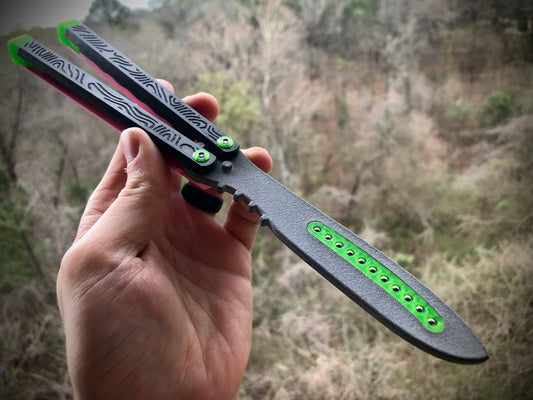 balisong - butterfly knife by davvve remix handle rigidity Modelo